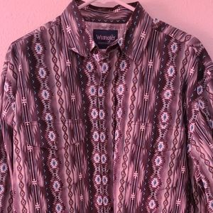 Black/Blue Wrangler Aztec L